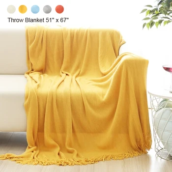 

Soft Throw Blanket Perfect Gift Warm & Cozy for Couch Sofa Bed Beach Travel for Couch Sofa Bed Beach Travel 130*170cm