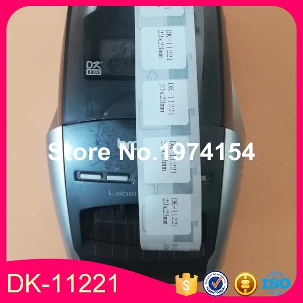 100 заправка Рулонов Совместимый DK 11221 этикетка 23 мм * 1000 шт Совместимость для