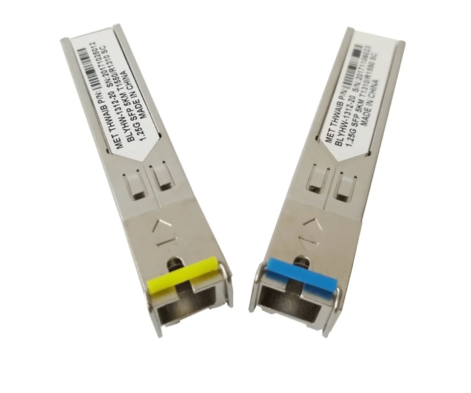 Разъем SC gigabit 5 км DDM BIDI Акссесуары mini gbic sfp модуль 1,25 г Otdr оптический tranceiver модуль