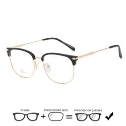 Новый TR90 рецепт стеклянные женские очки Для мужчин очки для близоруких очки сверхлегкие очки старинные очки для чтения