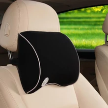 2 шт. новая космическая хлопковая подушка для сиденья автомобиля Подушка Автомобильная подушка для шеи Автомобильная подушка безопасности