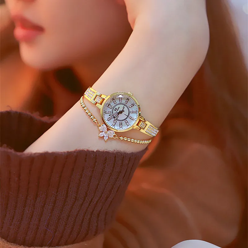 

High-end Link Watch Custom Ferromagnetic Female Watch Fashion & Casual Chronograph New Hot Selling An Arabic Digital Watch