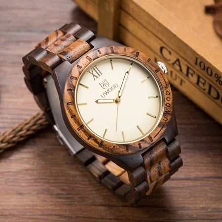Деревянные часы мужские деревянные часы модные повседневные деревянные роскошные часы Relogio Feminino Relojes рождественские подарки мужские часы - Цвет: Mixed
