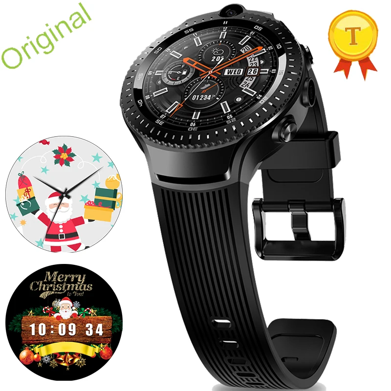 Android 7,1 LTE 4G Смарт-часы-1 шт.+ 16 Гб памяти Поддержка сим-карты WI-FI gps google map Smartwatch 5MP+ 5MP Камера как M7/8 Z28 W2