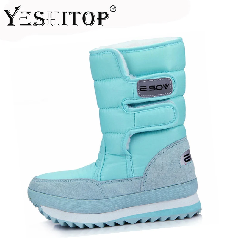 Brand Fashion Warm winter Snow boots for Women women snow boots