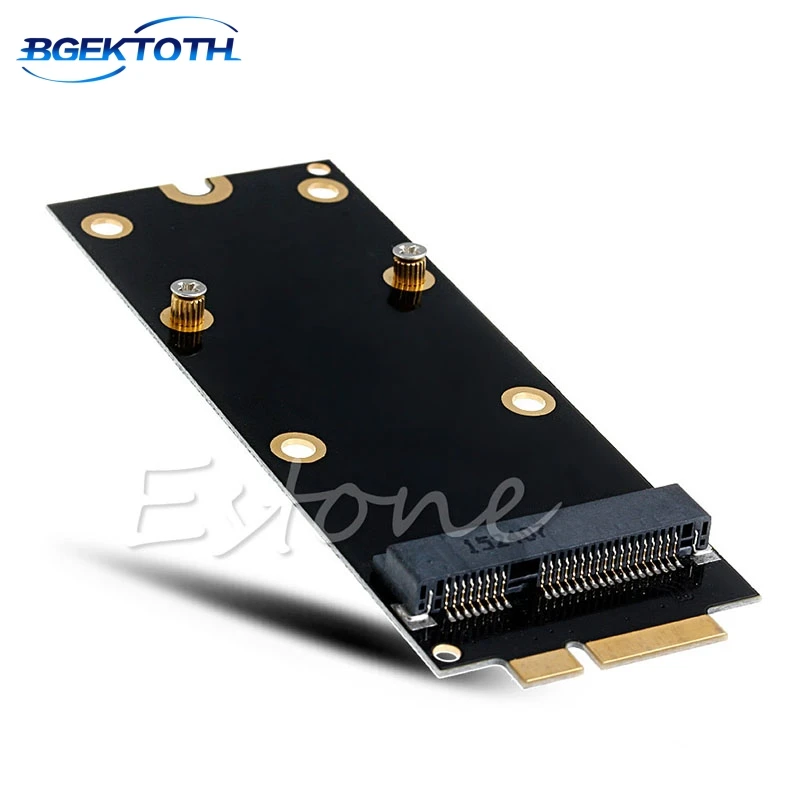 mSATA SSD для SATA 7+ 17 Pin адаптер карты 2012 для MacBook Pro MC976 A1425 A1398 Feb7