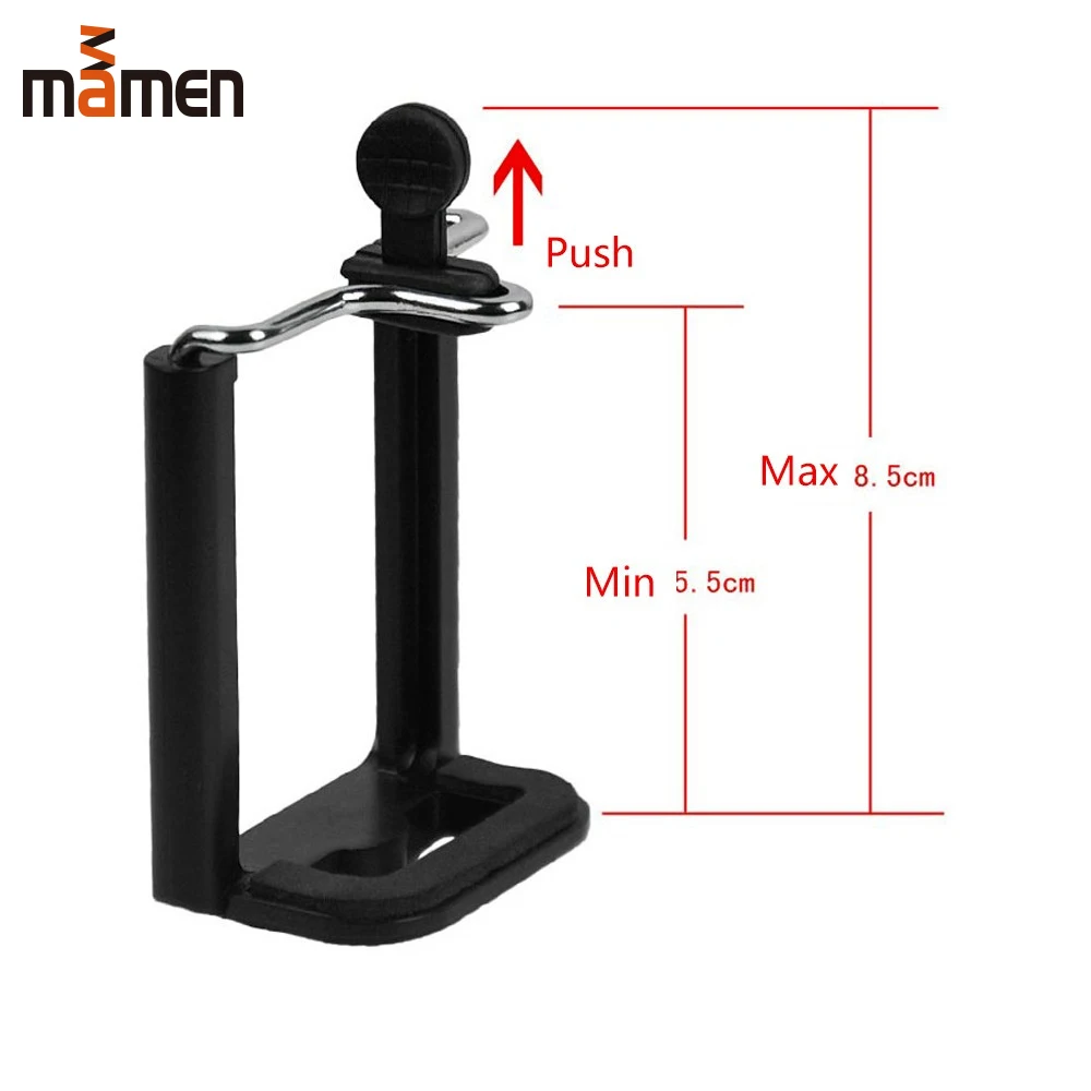 

Stretchable Rotating Universal Mobile Phone Clip Holder Mount Bracket Adapter Monopod For Camera Phone Tripod Mount Holder