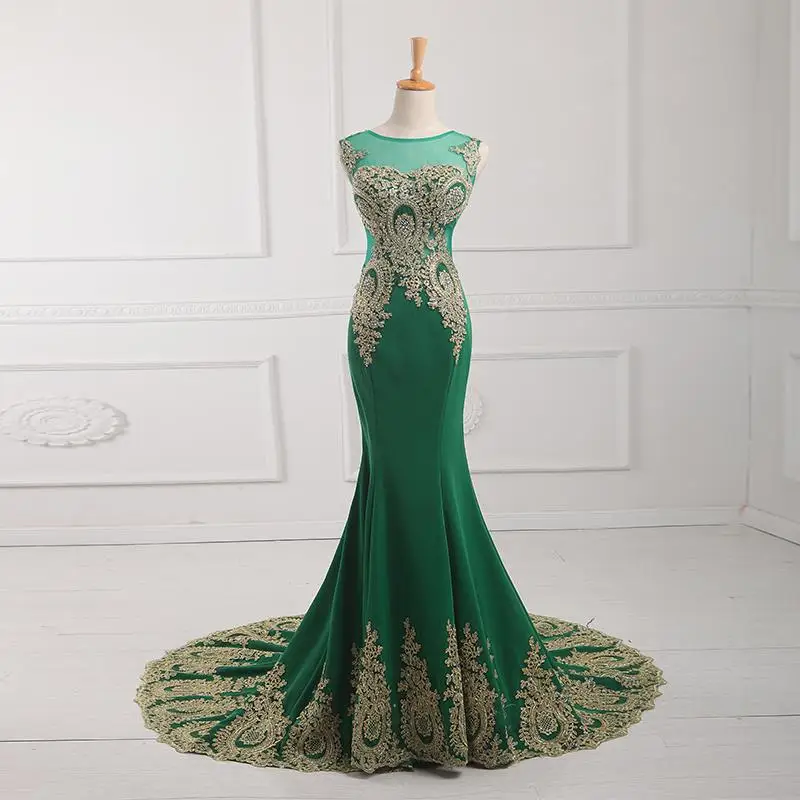 Халат де вечер Сексуальный Спинки Рукавов Бато Длинные Бирюзовый Партия Dress