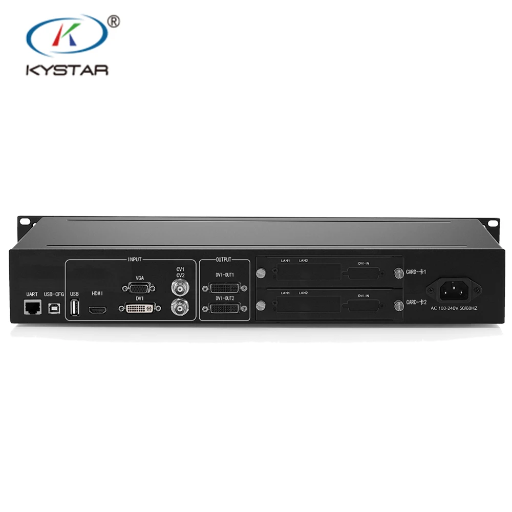 Kystar U1 светодиодный видеопроцессор KS600 английская версия с linsn TS802D или novastar MSD300