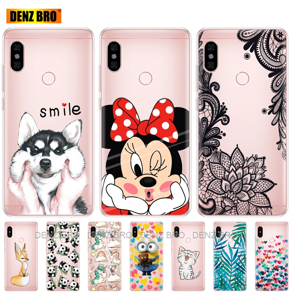 

silicone phone case for Xiaomi Redmi Note 6 Pro Case 6.26'' Soft TPU Back Cover For Xiaomi Redmi Note 6 Pro Note6 Pro 6Pro Cases