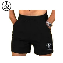 Men’s Gyms Shorts With Pockets Bodybuilding Clothing Men Golds Athlete Fitness Bermuda Weight Lifting Workout Cotton 5″ Inseam