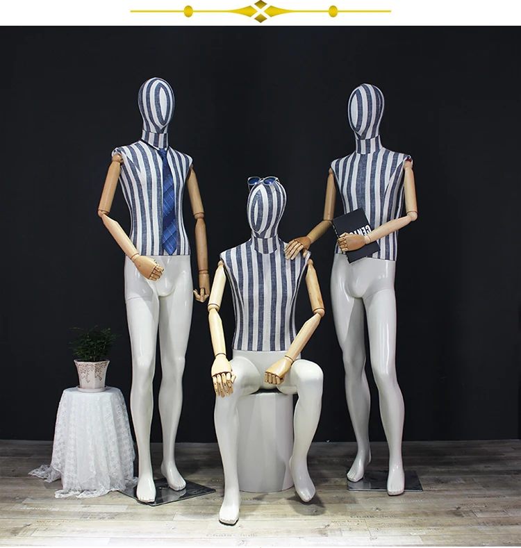 

Fashionable Top Level Full Body Flexible Men Mannequin Male Model Factory Direct Sell