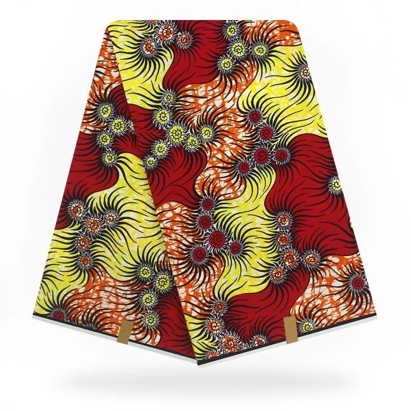 Хороший настоящий воск высокого качества Голландский Настоящий шотландский вощеный хлопок хлопок Африканский воск настоящий Горячая дизайн для швейной ткани - Цвет: as picture