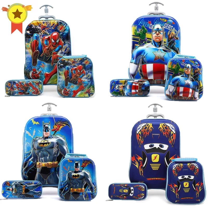 

Boy Anime Trolley Case Kids Climb The Stairs Luggage Travel Rolling Suitcase Girl Cartoon Pull Rod Box Child Pencil Box school