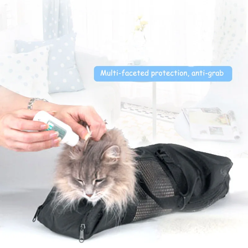 @ HE Pet Cat портативный многофункциональный анти захват укуса туалетный красивый