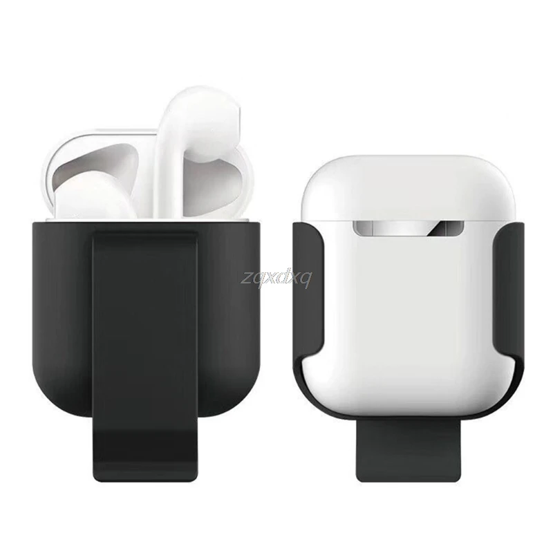 

For AirPods Case, Exquisite Belt Clip Case Ultra Thin Shockproof Protection Shell Cover for Apple AirPods Charging Case
