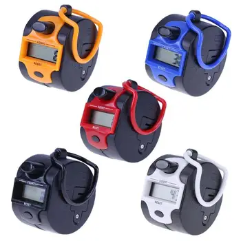

Handheld Digit Display Electronic Counter Hand LCD Screen Held Tally Counter Finger Mini Handheld Clicker People Counte