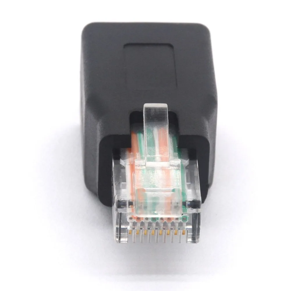 RJ45 Ethernet Adapter 8P8C FTP STP UTP Crossover Rj45 Male to Female Lan Network Extension Connector for Cat 6 5e 5