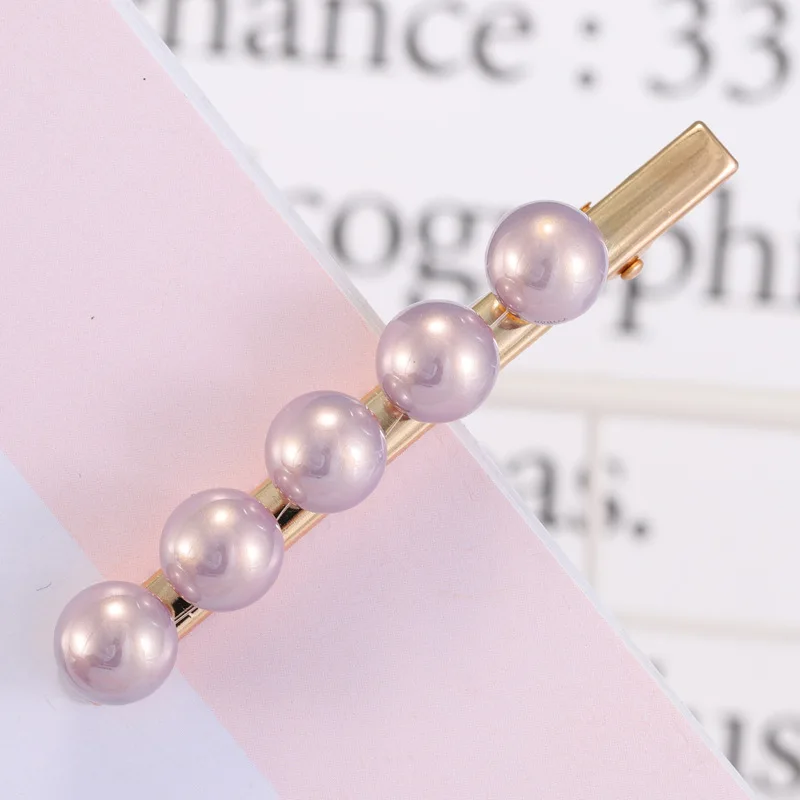 1 шт. модное с кристаллами, Стразами Шпильки с жемчугом для девочек barrettes заколка для волос зажим ювелирные изделия Инструменты для укладки женские аксессуары для волос - Цвет: color 20