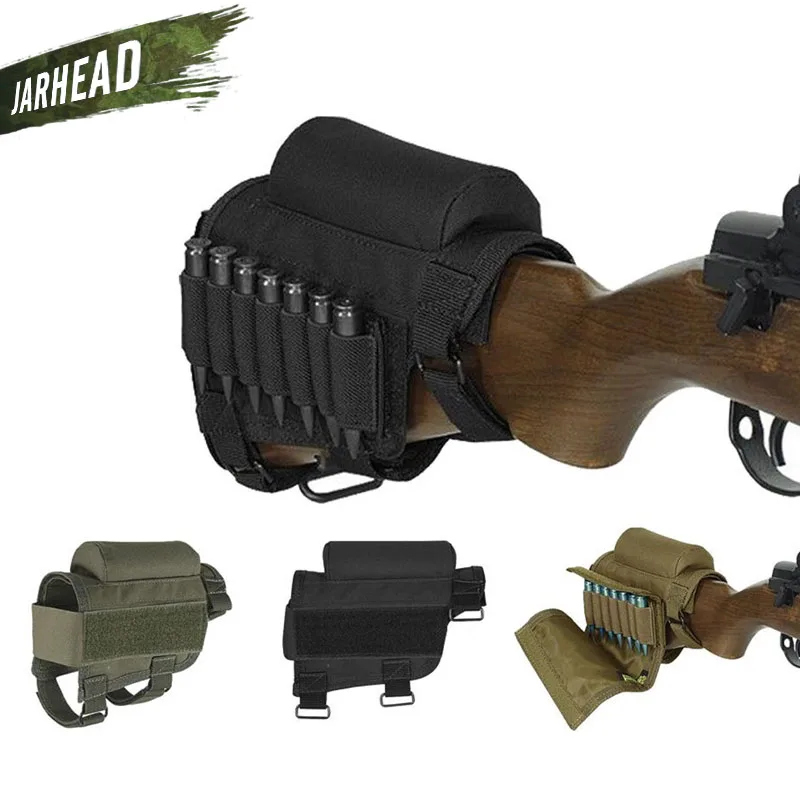 Тактическая Охотничья винтовка для отдыха на щёках Buttstock Gun Bullet Stock патроны журнал