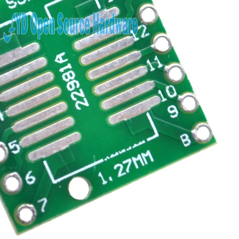 20 шт. адаптер пластина SOP14 SSOP14 TSSOP14 SMD DIP 0 65/1 27 мм|smd adapter|dip smdplate adapter |
