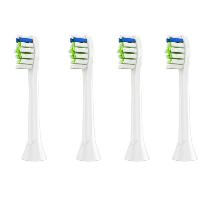 4 шт. для Philips электрическая зубная щетка Sonicare головки FlexCare DiamondClean InterCare ProResult Gum Health HX6064 HX6930 HX9340 - Цвет: YH729