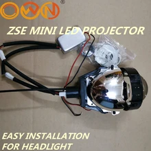 DLAND OWN ZSE 2," BI светодиодный комплект объективов для проектора, простая установка мощностью 36 Вт, BI Светодиодный прожектор с фокусировкой ближнего света и дальнего света
