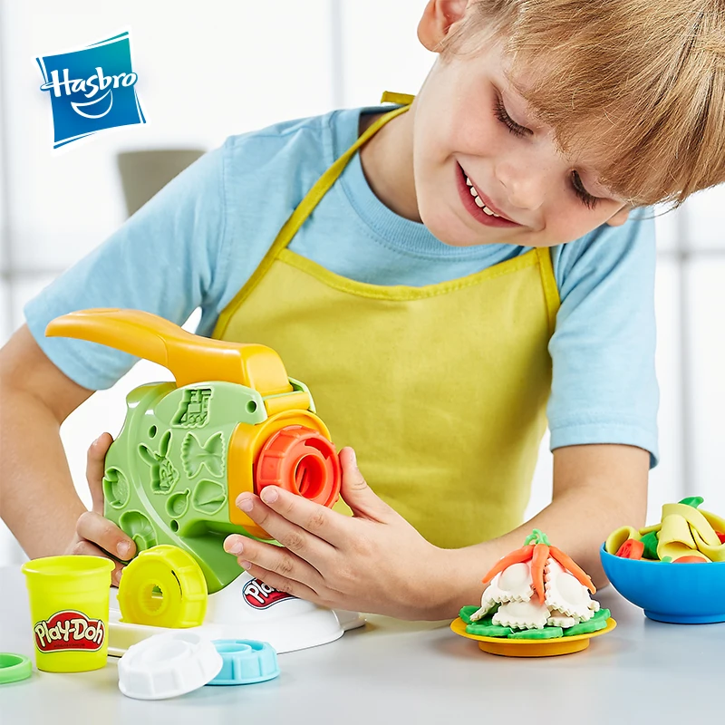 Hasbro Play-Doh máquina de Pasta colorida juego de plastilina Doh juego de arcilla juguetes educativos luz suave de modelado de arcilla DIY juguete - 5