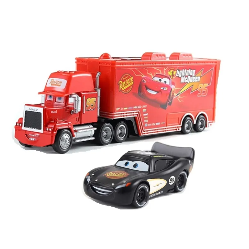 Disney Pixar машина 2 3 игрушка Молния Маккуин Джексон шторм мак грузовик 1:55 инъекции модель автомобиля игрушка Рождественский подарок