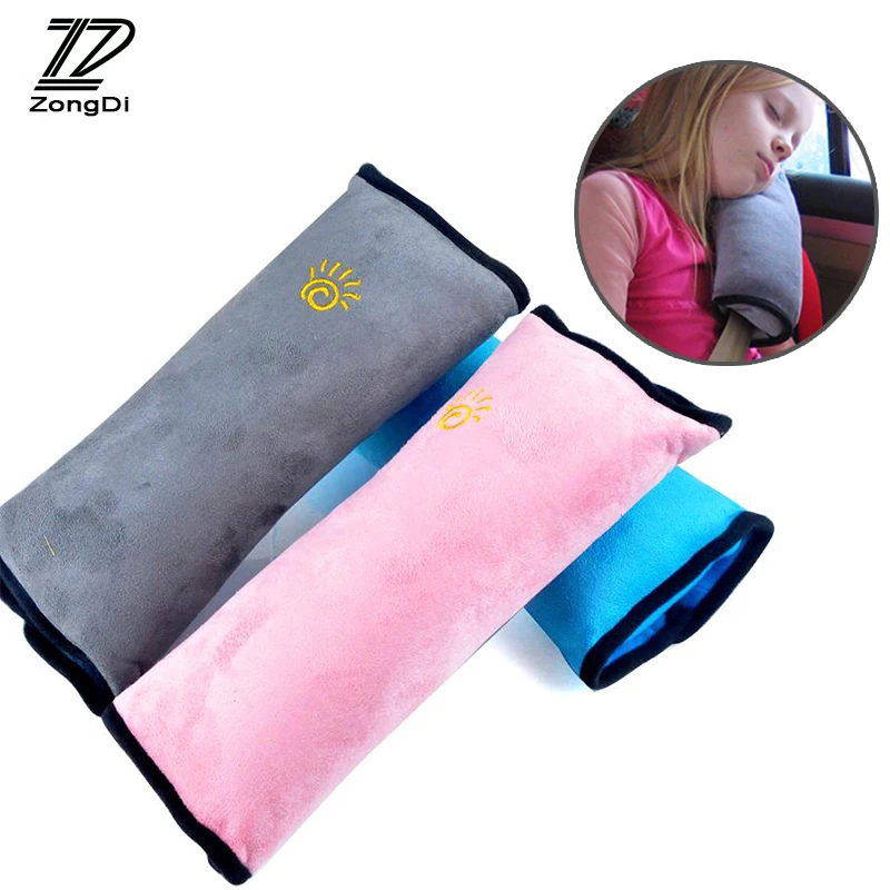 ZD para cinturones de seguridad de coche, almohadillas de hombro para cinturón de seguridad para dormir para niños, accesorios para Lada granta BMW e46 Mazda 3 Peugeot 307, 1 ud.|safety