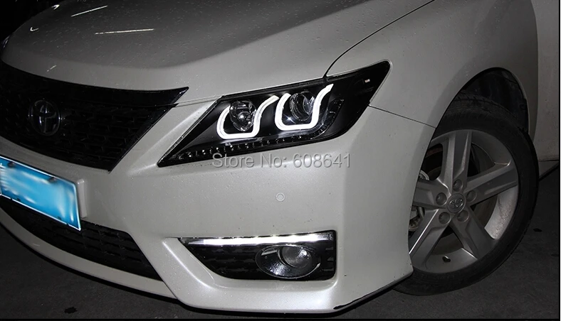 Для TOYOTA Aurion Camry светодиодная полоса U типа глаза ангела передсветильник LD V1|ld