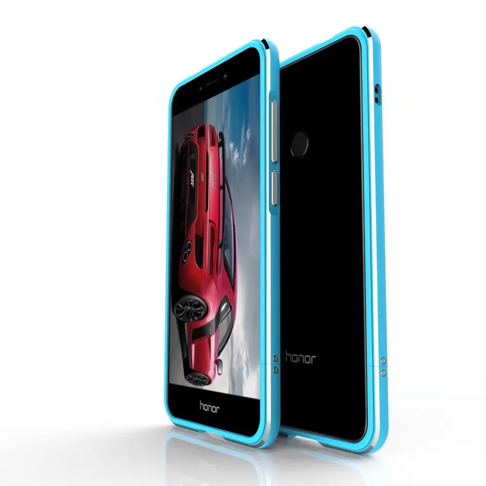 blue Для huawei P30 PRO Lite P20 Pro Lite/Honor 9 lite ультратонкий металлический алюминиевый бампер рамка чехол для huawei mate 10 lite - Цвет: blue