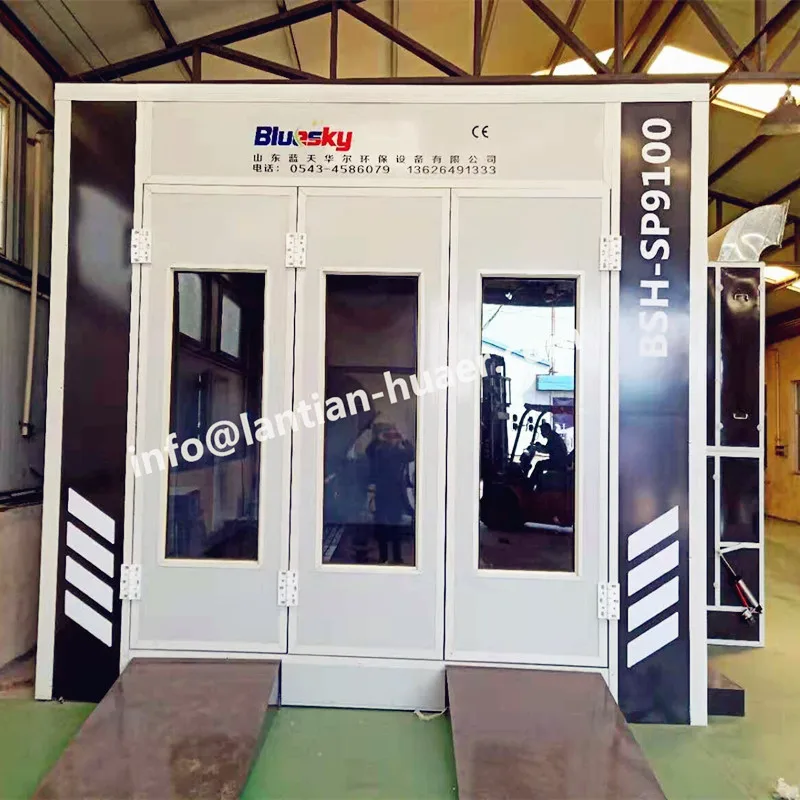

BSH-SP9100B Diesel or Gas Heated Automotive Car Spray Booth Paint Booth