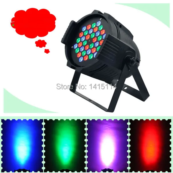 Cheap dj equipment 36pcs RGBW 3W LED PAR LIGHT DMX Stage lighting wash