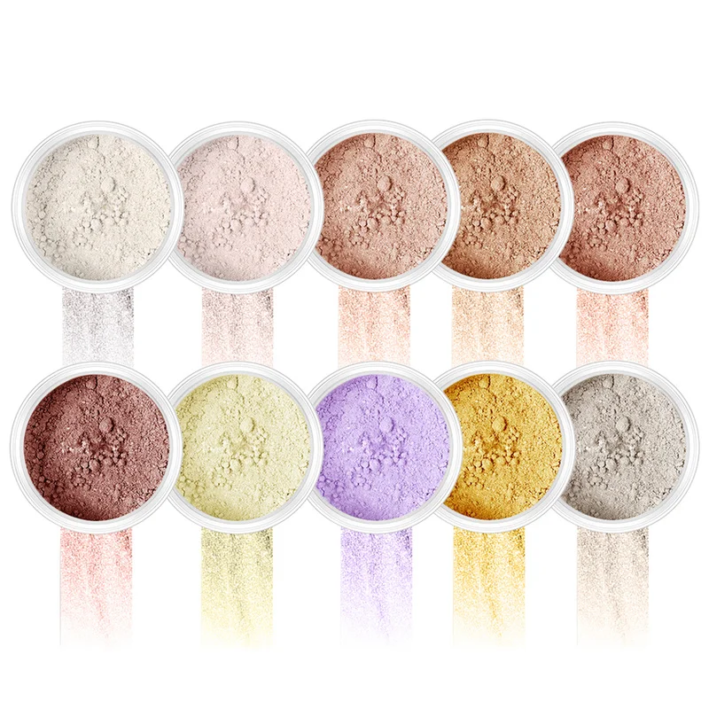 

Professional Face Powder Base Waterproof Whitening Mineral Oil Control Translucent Transparent Setting Loose Makeup Powder TSLM1