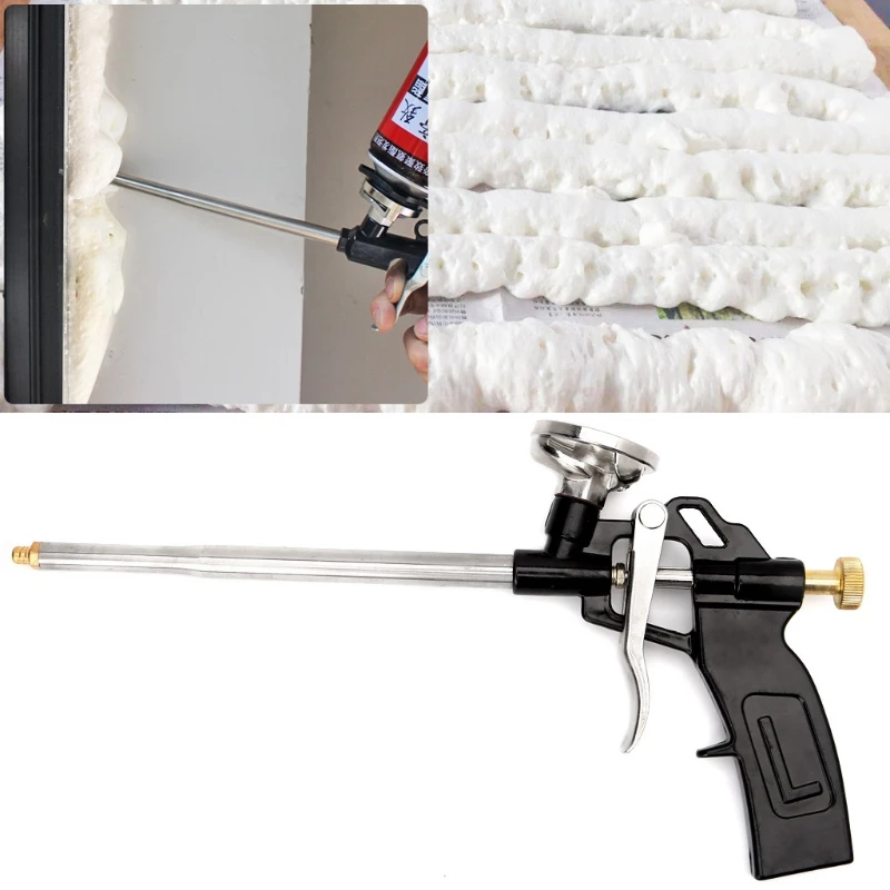 

Manual PU Spray Foam Gun Heavy Duty Good Insulation DIY Professional Applicator
