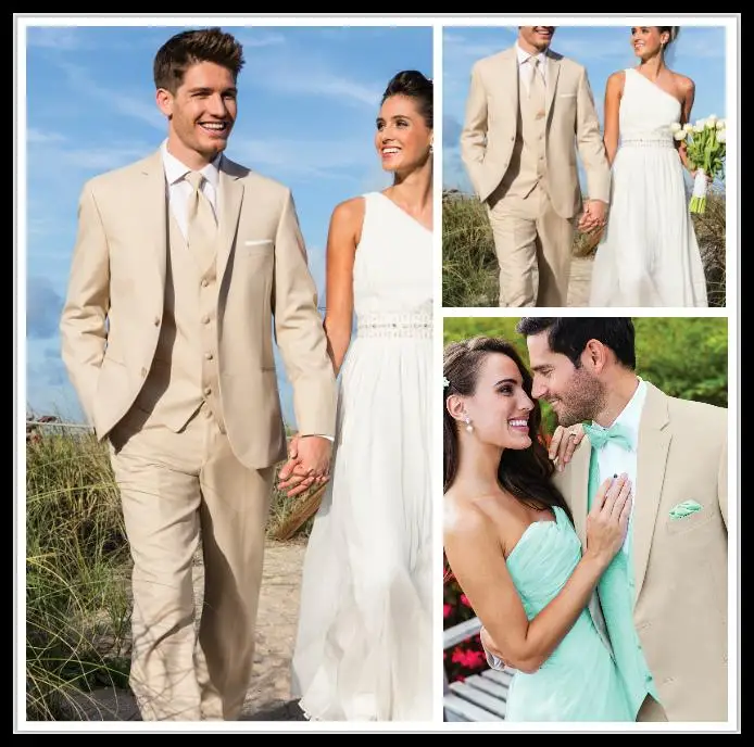 Terno Para Casamento 2016 font b Custom b font font b Made b font Beige Men