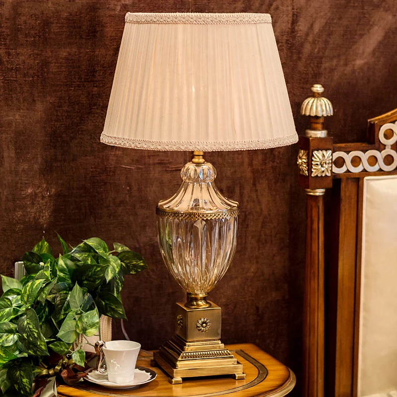 Bedroom Table Lamp Fabric Lampshade Living Room Decoration Abajur lamp For Lamparas De Mesa modern bedside | Лампы и освещение