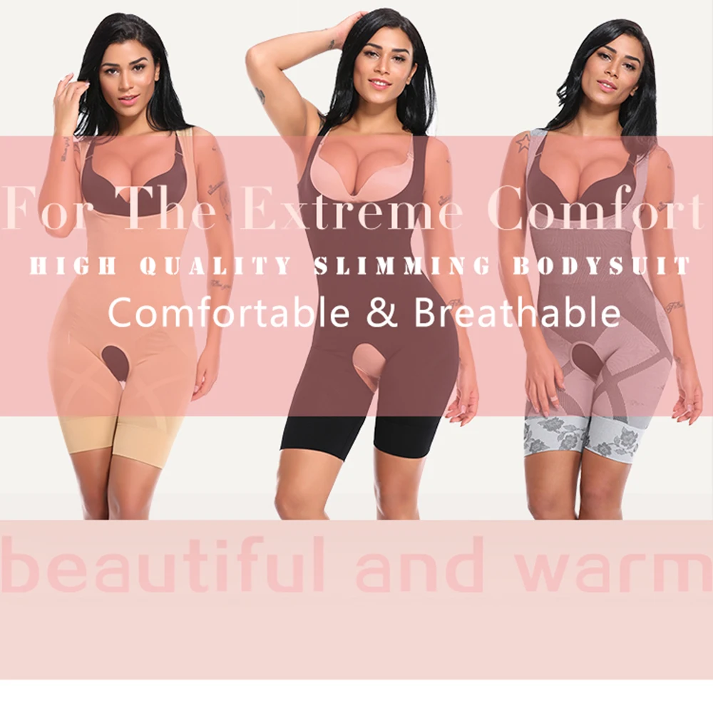 Miss Moly Women's Full Body Slimming Underwear Bodysuit Body Shaper Waist Shaper Shapewear Postpartum Recovery Slimming Shaper