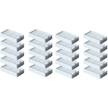 20 Pc filtr Hepa dla Ilife V5 V5S V3 V3S V5Pro V50 V55 X5 V5S Pro części do robota odkurzającego(China)