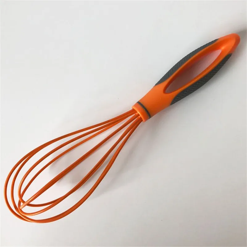 240pcs/lot 10 Inches Hand Egg Mixer Silicone Balloon Whisk Milk Cream Frother Kitchen Utensils for Blending Stirring
