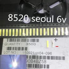 50 шт. для Сеульского SMD 8520 светодиодный светильник 1 Вт 8520 6 в холодный белый 95-100LM ТВ-чип приложения-2