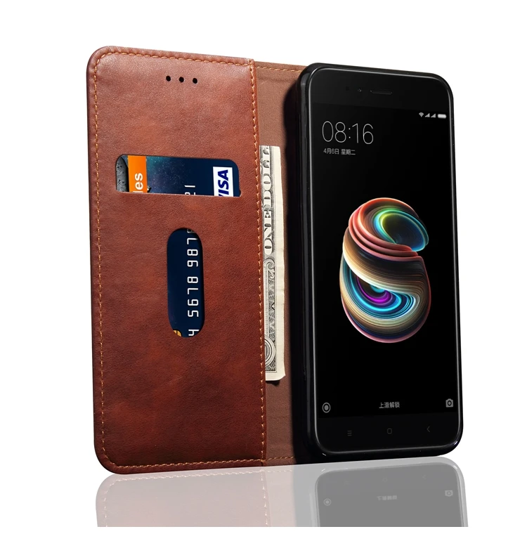 Кожаный флип для Xiaomi mi 5X чехол Coque Xiaomi mi A1 чехол-книжка для Etui Xio mi 5X mi 5X5 X Чехол-бумажник держатель для карт-книг