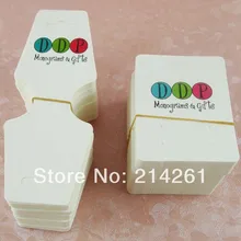 ; минимальный заказ: 1000 Наборы для ухода за кожей Jewelry карты логотип/серьги карты/Цепочки и ожерелья карты индивидуальный логотип