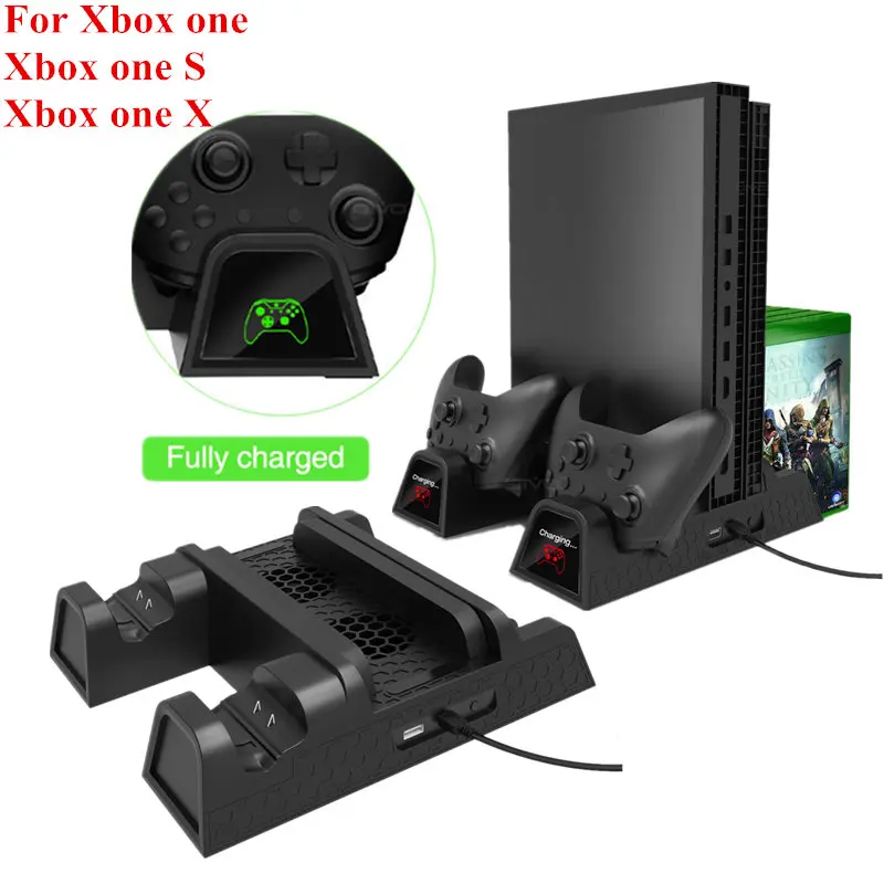 Xbox one /Xbox one X/S Vertical Stand Dual Controller Charger...