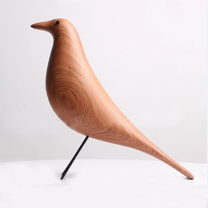 IndiHandicrafts Beautiful Vintage Hand Carved Wooden Birds for Home Decoration and Gifting Friends Harsha Agencies 