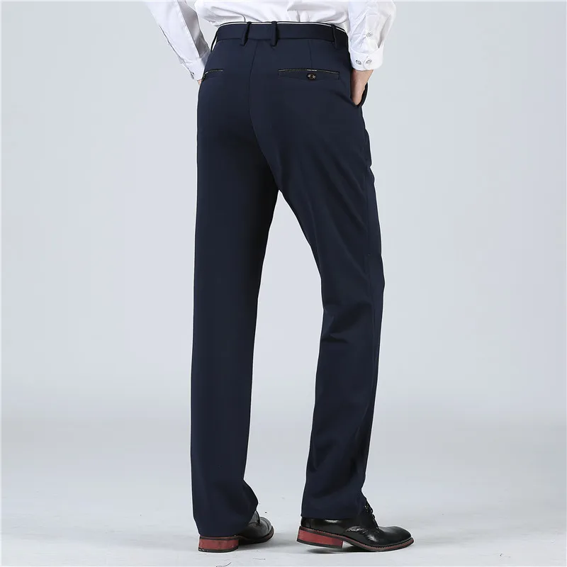 BATMO new arrival high quality casual pants men,men's smart casual pants,elastic trousers,plus-size 1828