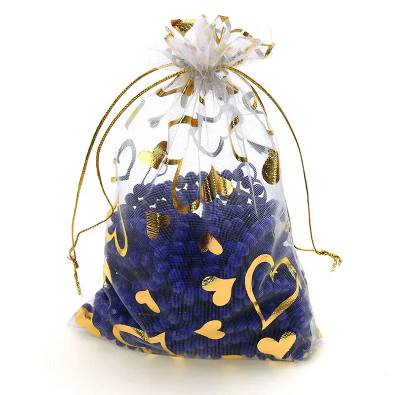 white-gold heart