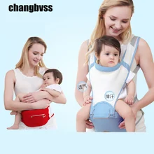 Летняя дышащая детская накидка для детей от 0 до 36 месяцев, универсальный удобный детский слинг рюкзак многоцветная детская сумка для переноски