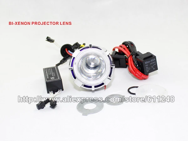 CNM808 2 0 дюймов 35 Вт автомобиль и мотоцикл H1 H4 H7 Биксенон HID проектор Объектив